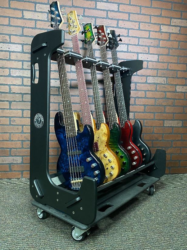 Form Factor Audio Multi-Guitar Stand for Guitar and Bass, Black