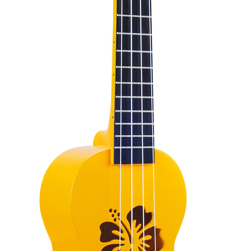 Mahalo MD1HAorb Designer Series Soprano Ukulele Orange Burst