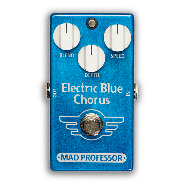 electric-blue-chorus.-chorus-effects-pedal.-factory.-mad-professor-amplification