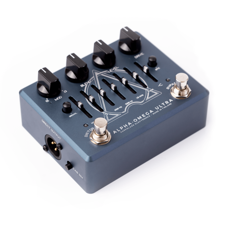 Darkglass Electronics ALPHA·OMEGA ULTRA V2 (AUX-IN) Bass Preamp Pedal