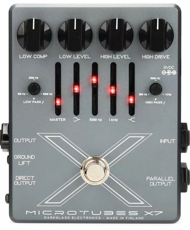 Darkglass Electronics Microtubes X7 Bass Distortion Pedal