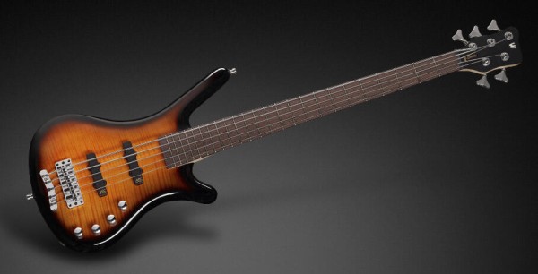 Warwick RockBass Corvette Classic 5-String Almond Burst Transparent High Polish