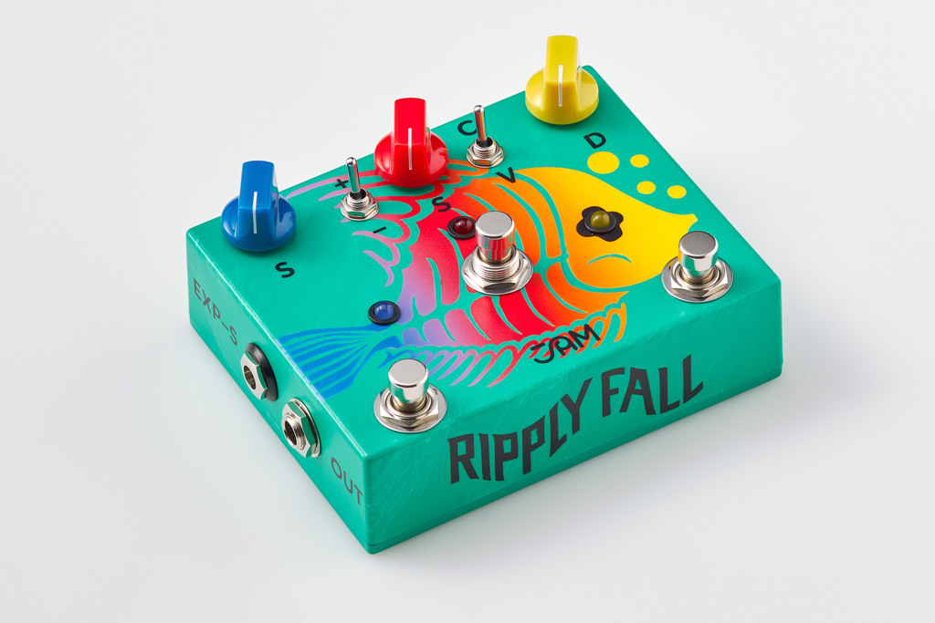 JAM RIPPLE FALL ギターエフェクター Jam Pedals “RIPPLY FALL” chorus – vibrato – phaser – Amp Shop Bass