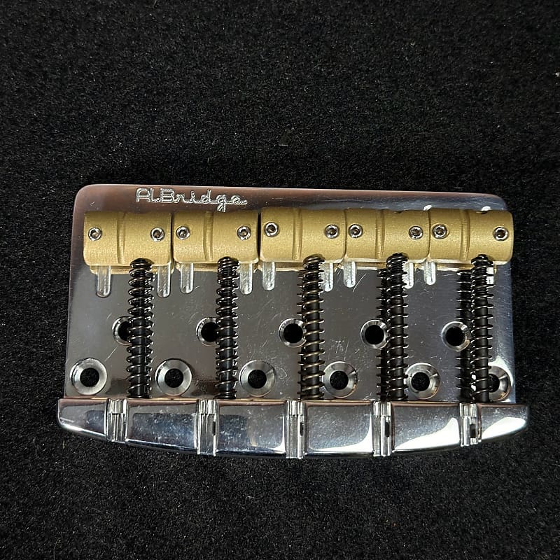 AlBridge Parts S518QP Direct Replacement Bridge for 5-String SIRE Marcus Miller Basses Quick Release 18mm String Spacing
