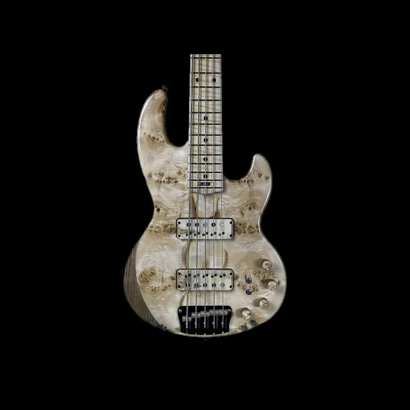 Form Factor Audio Form Factor Audio Wombat 5 35"scale 5-string Natural Light Amur Velvet Ash/Burl Maple Top/Gloss