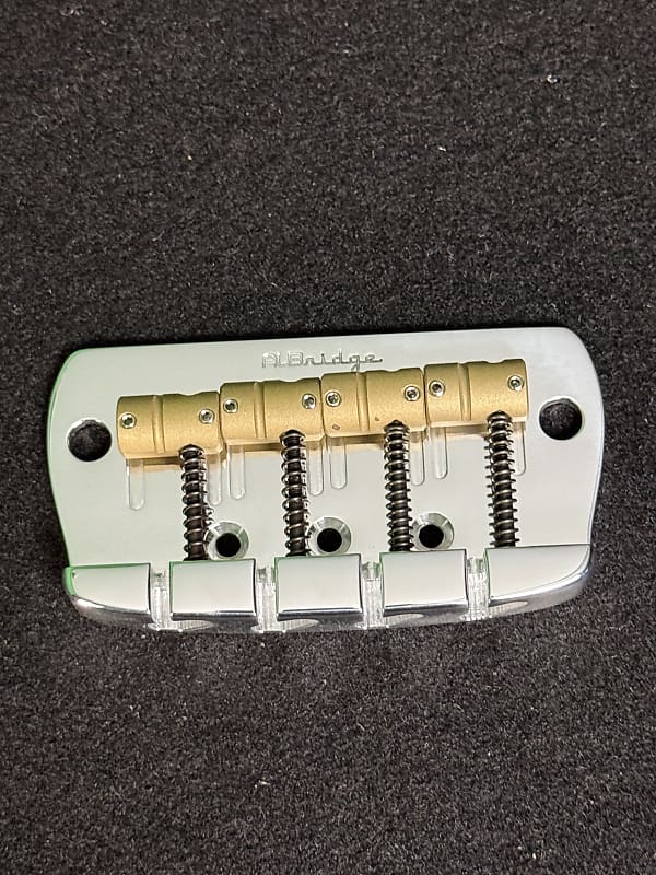 AlBridge Parts MMUS419P “Music Man USA Replacement 4-String Bridge Polish
