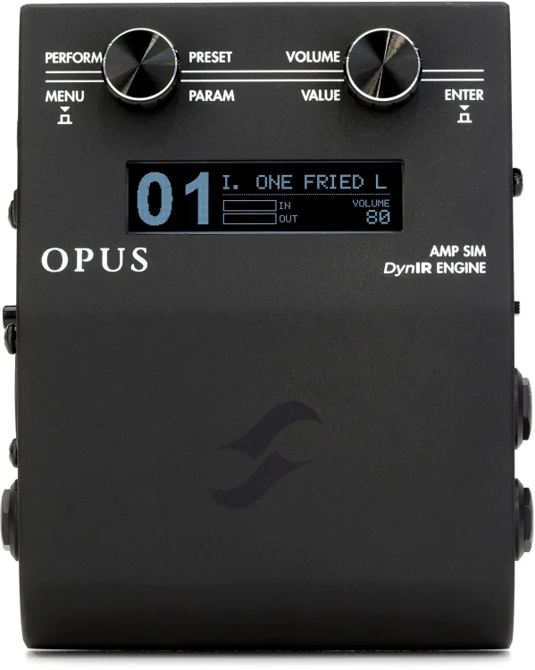 Two Notes Opus Amp Sim and DynIR Engine Pedal