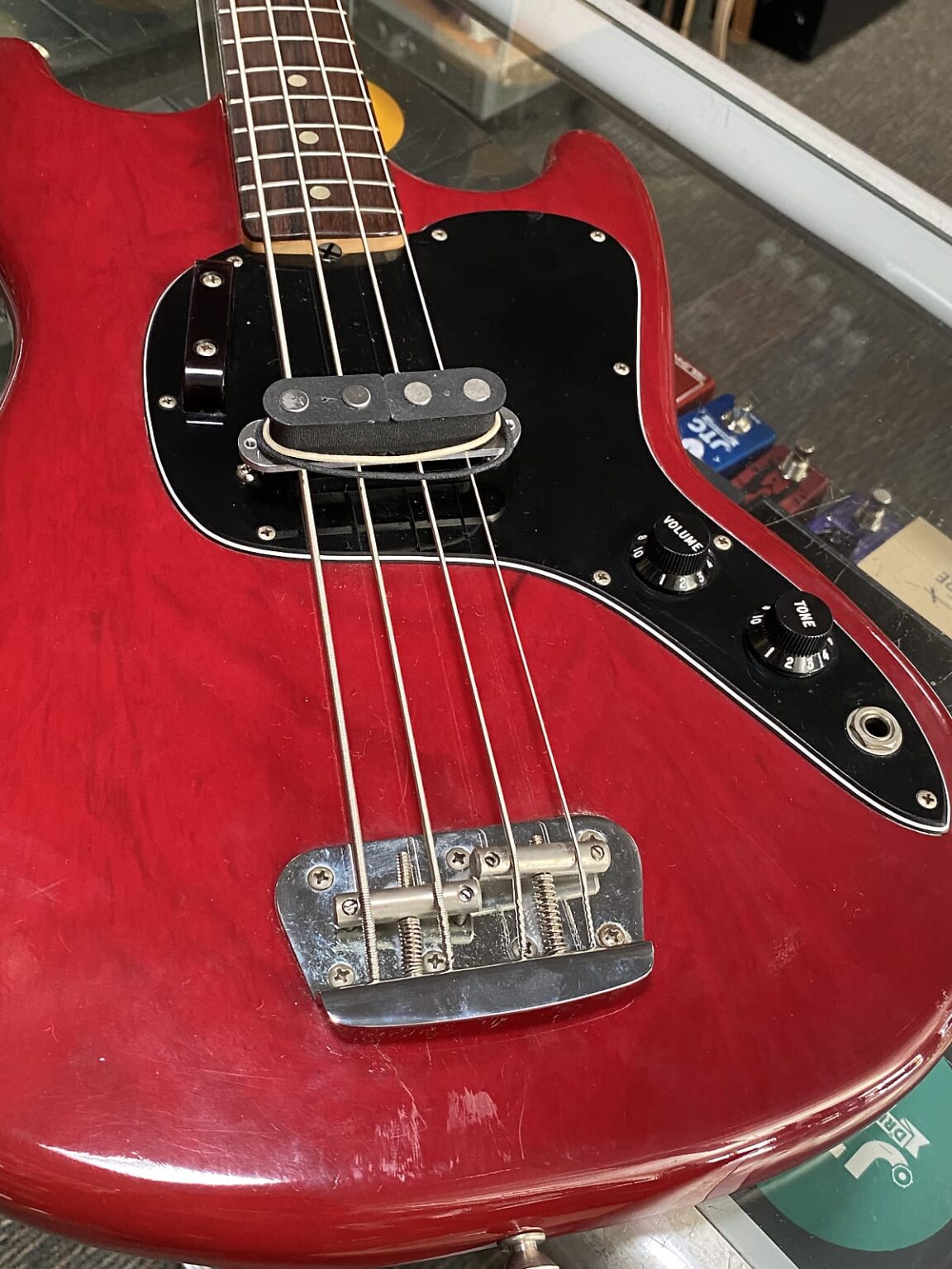 Albridge pickup Red bass top