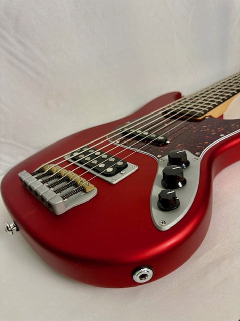 Woodcraft 5 str bass Custom red